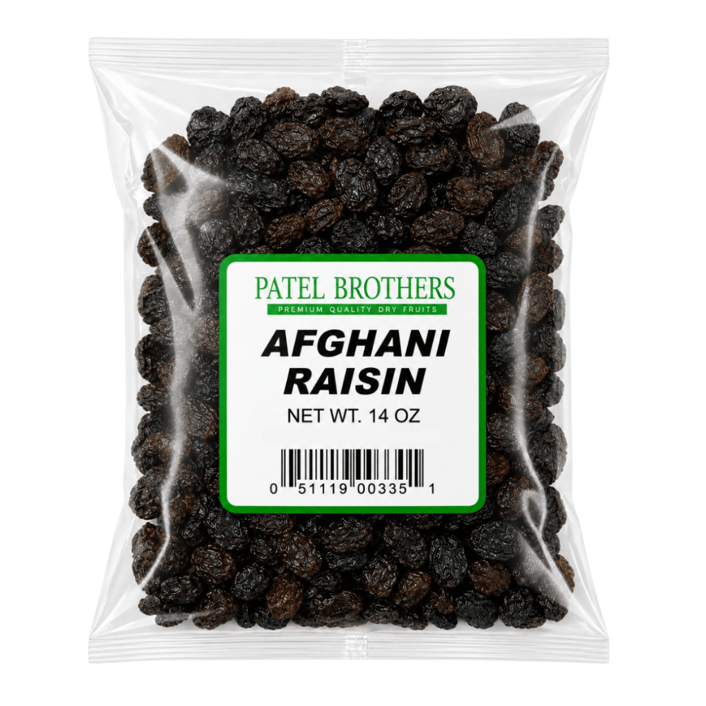 Patel Brothers Afgani Black Raisins 14 oz buy online USA - 1